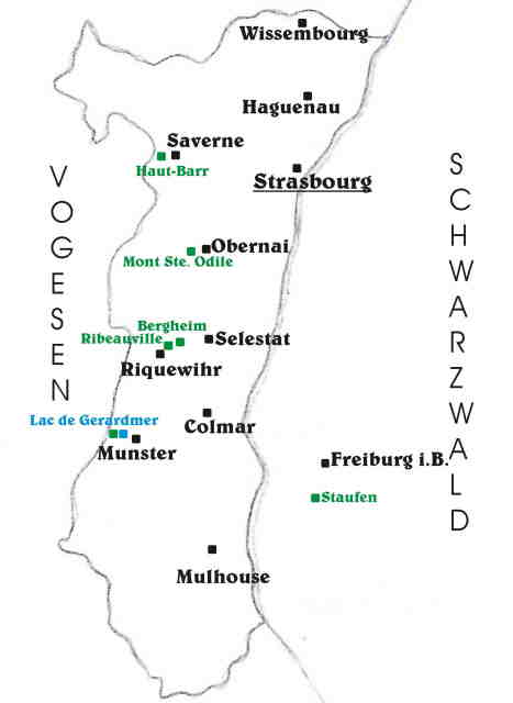 Elsass und Vogesen