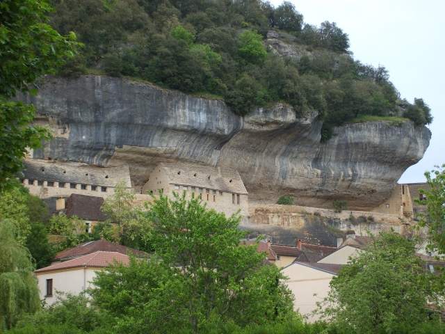 Felswohnungen in Les Eyzies-de-Tayac