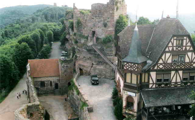 Felsenburg Haut-Barr bei Saverne