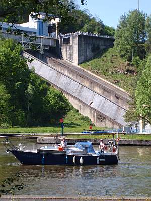 Schiffshebewerk Lutzelbourg oben