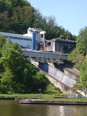 Schiffshebewerk Lutzelbourg mitte