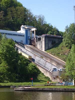 Schiffshebewerk Lutzelbourg unten