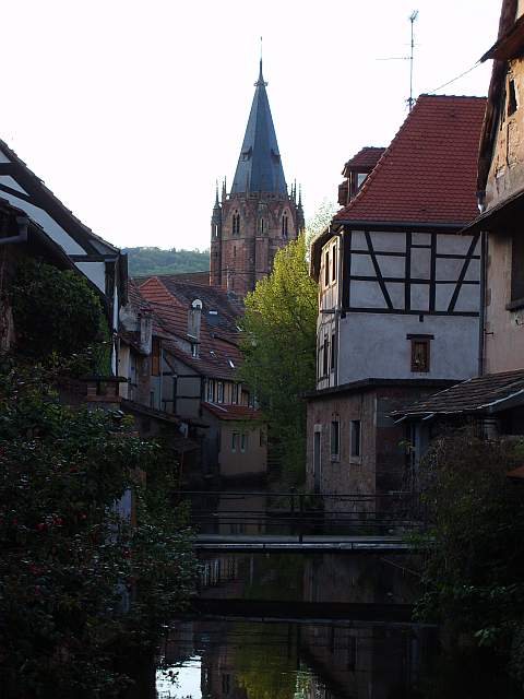 Wissembourg, ganz im Norden